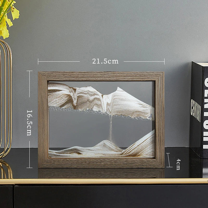 The Nordic Birch – Minimalist Floating Sandscape