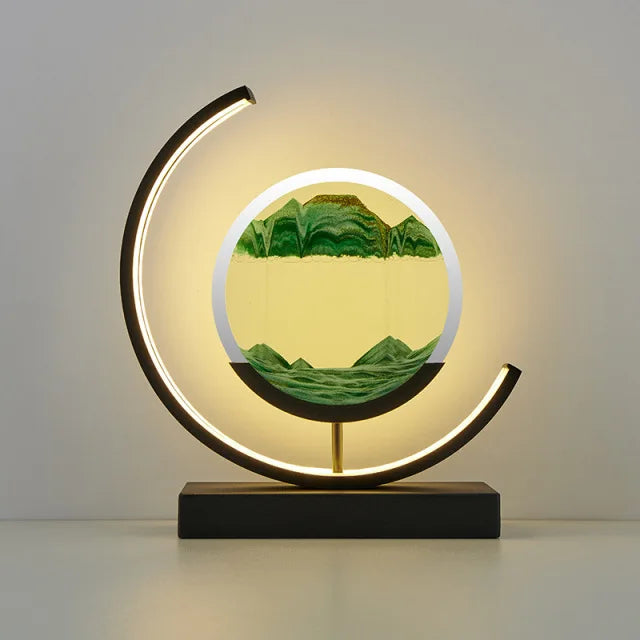The Halo Ambient –  LED Kinetic Sand Lamp