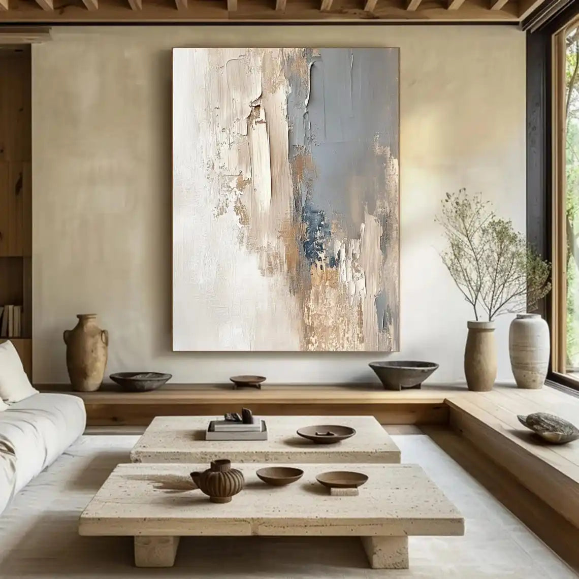 Luminous Collapse Series - Abstract Oil Painting on Canvas