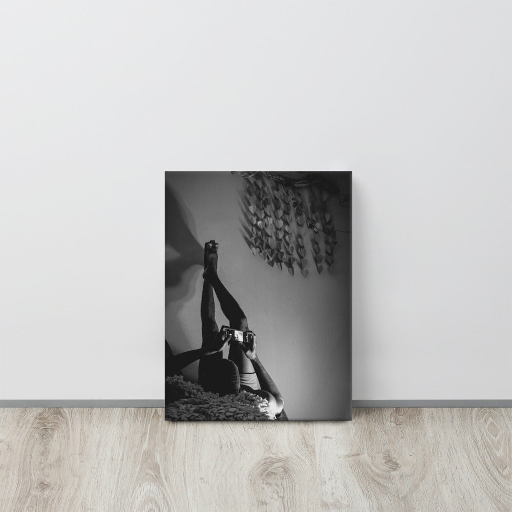 The Social Man Canvas Print