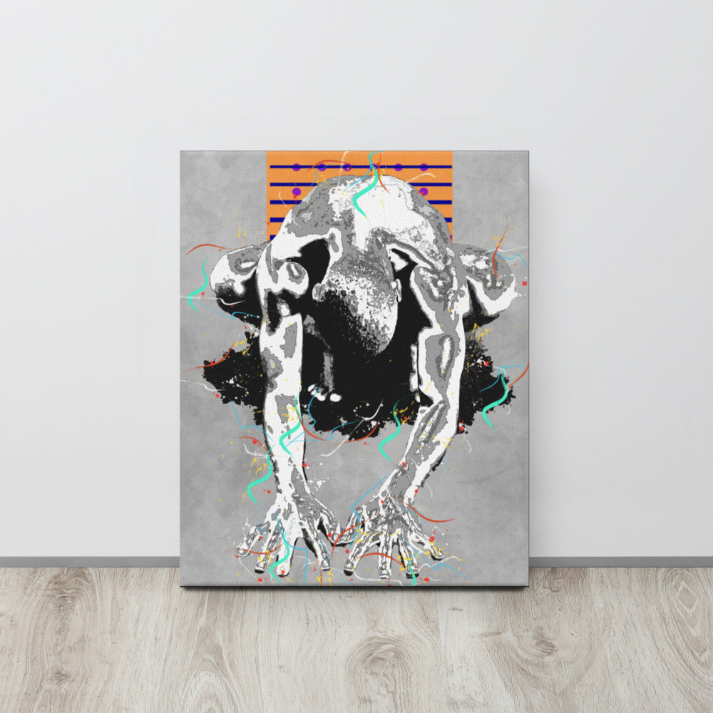 The Warm-up Pop Canvas Print