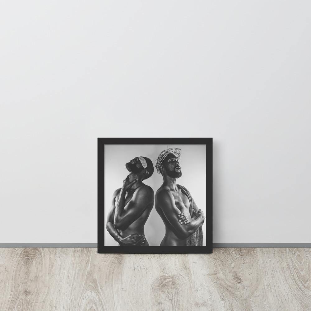 Sinner and the Saint Framed poster - Innovign Art