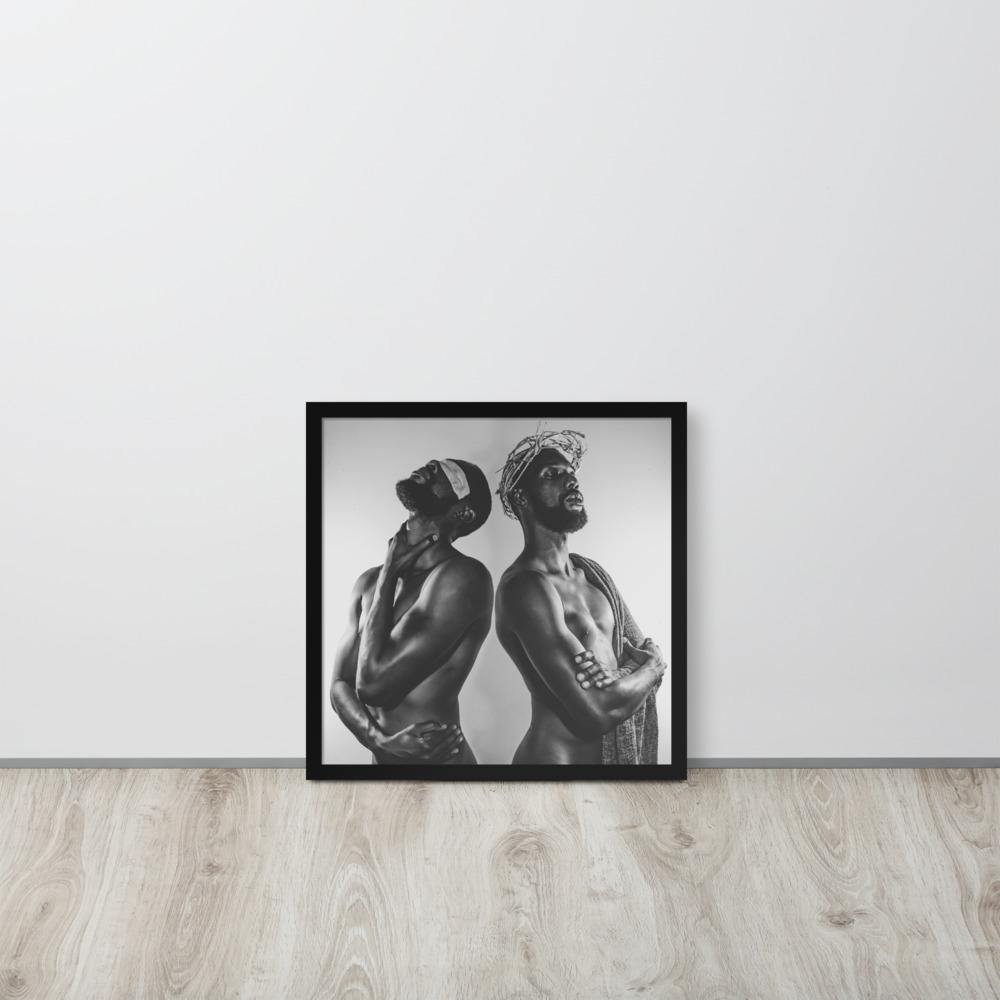 Sinner and the Saint Framed poster - Innovign Art
