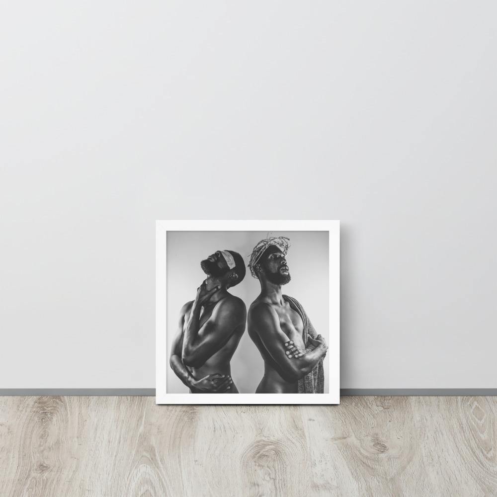 Sinner and the Saint Framed poster - Innovign Art