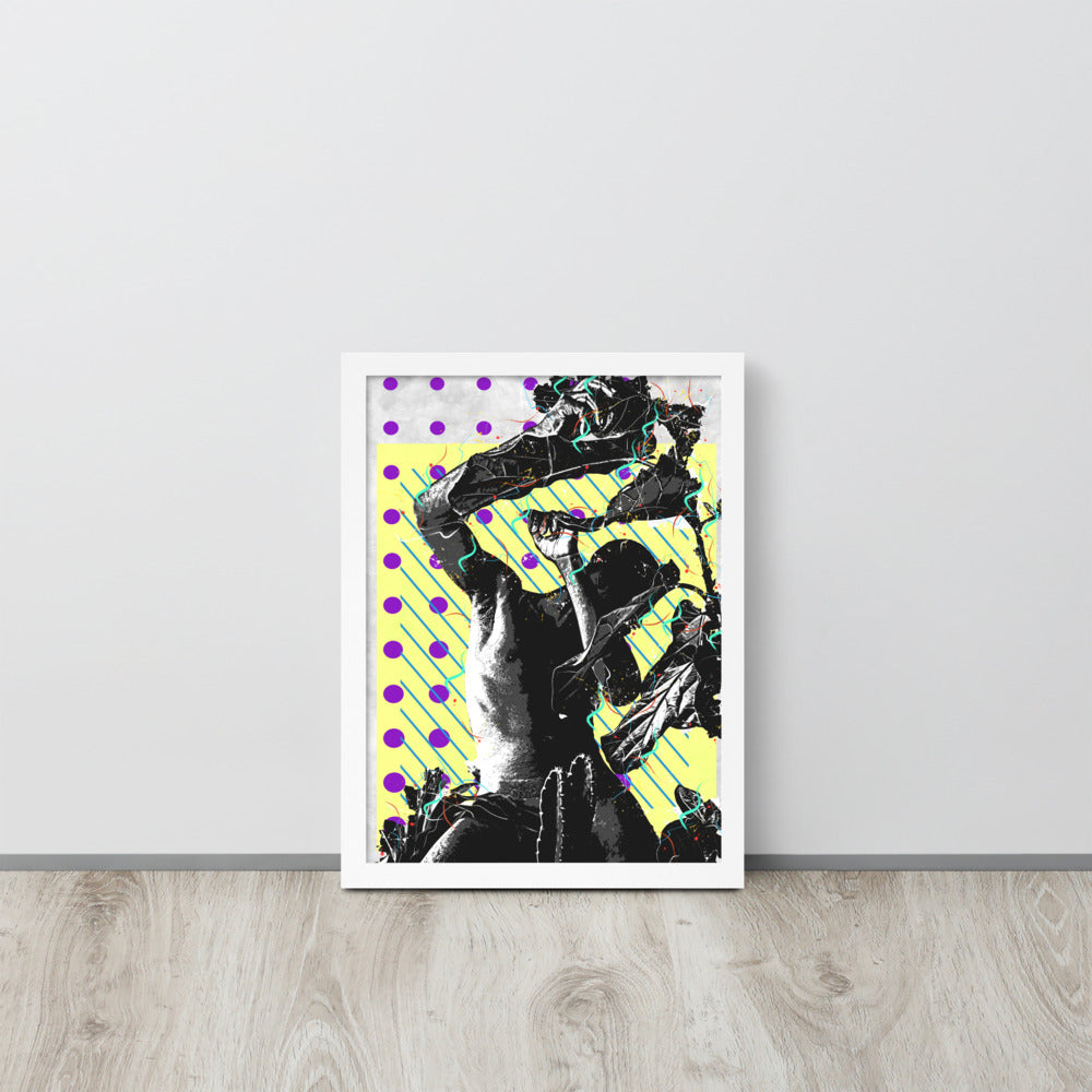 The Fiddler Framed pop poster