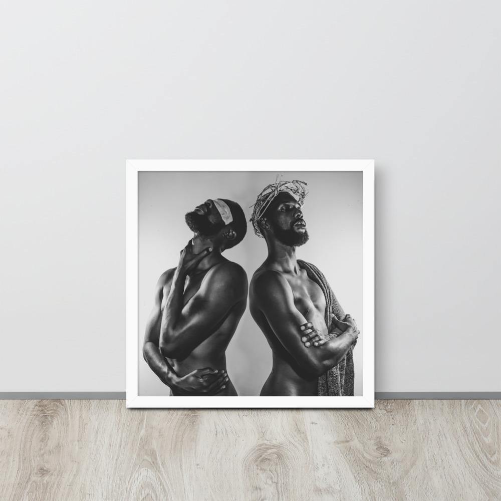 Sinner and the Saint Framed poster - Innovign Art