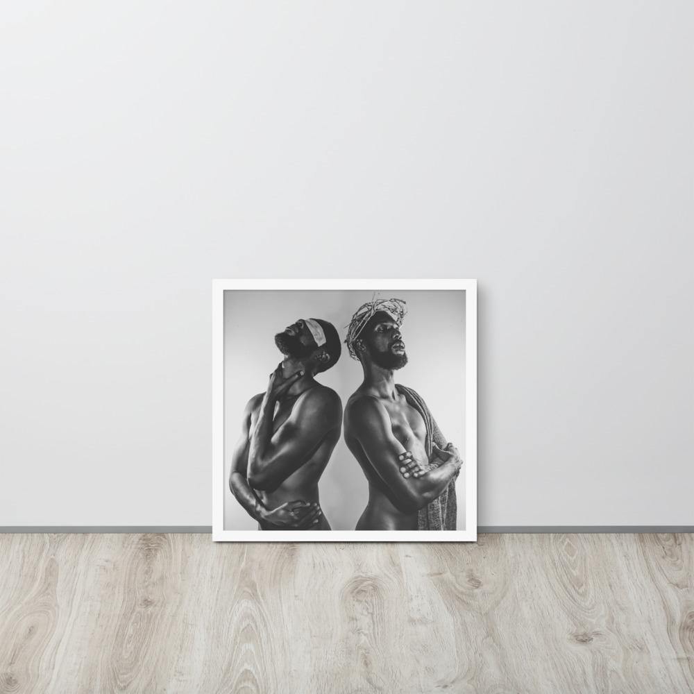 Sinner and the Saint Framed poster - Innovign Art