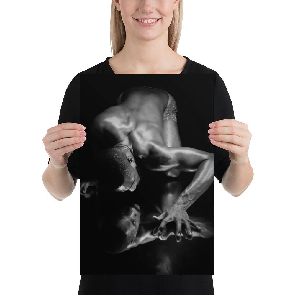 Introspection Black Poster - Innovign Art