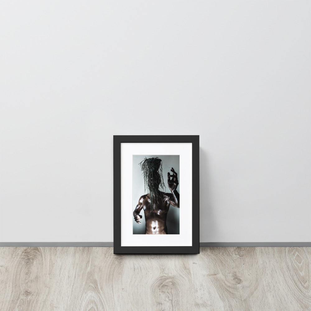 The Planter Matte Paper Framed Poster With Mat