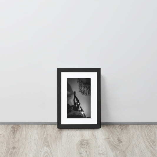 The Social Man Matte Paper Framed Poster With Mat