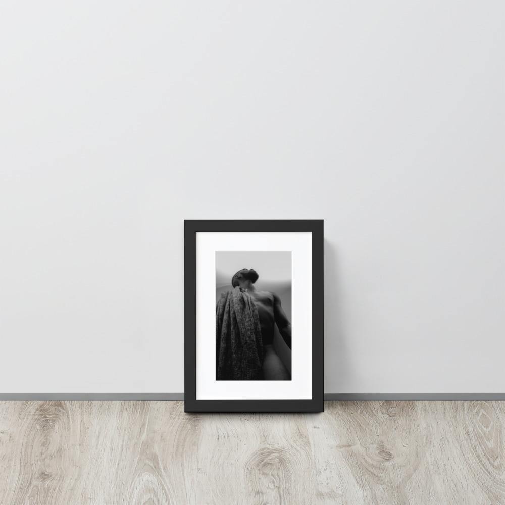 Ascend Matte Paper Framed Poster With Mat - Innovign Art