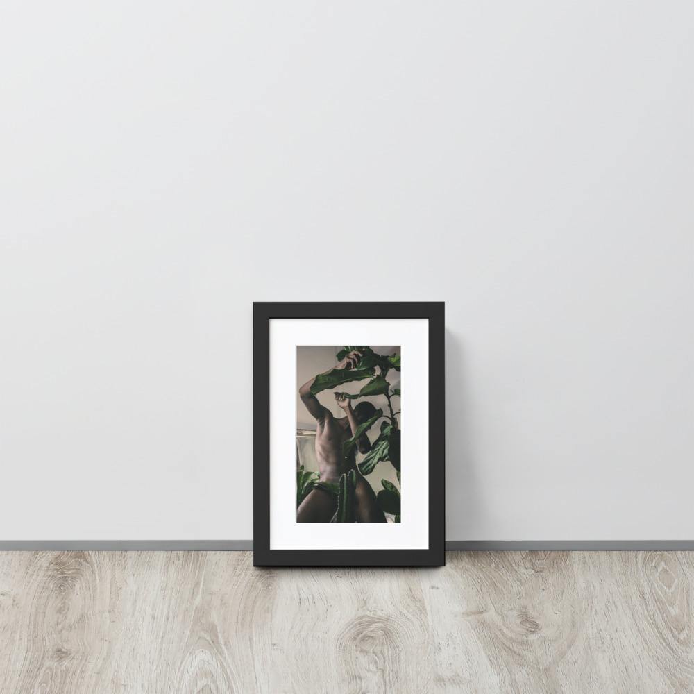 The Fiddler Matte Paper Framed Poster With Mat - Innovign Art