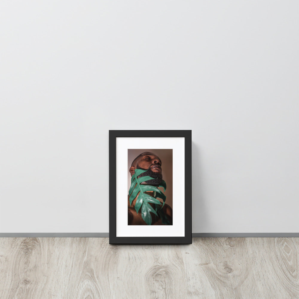Fenestrations Matte Paper Framed Poster With Mat
