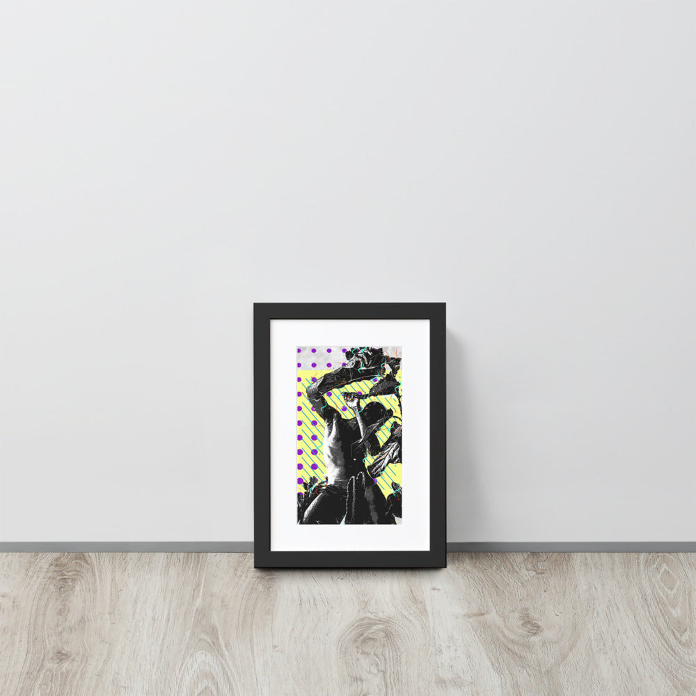The Fiddler Matte Paper Framed Pop Poster With Mat