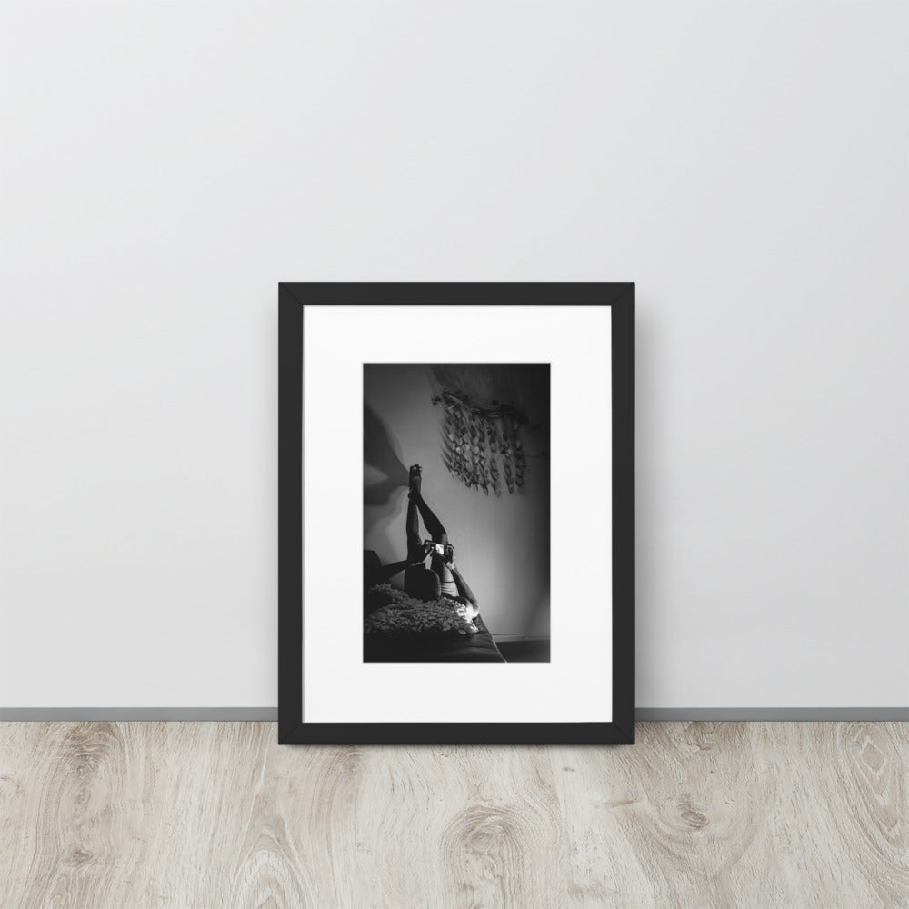 The Social Man Matte Paper Framed Poster With Mat
