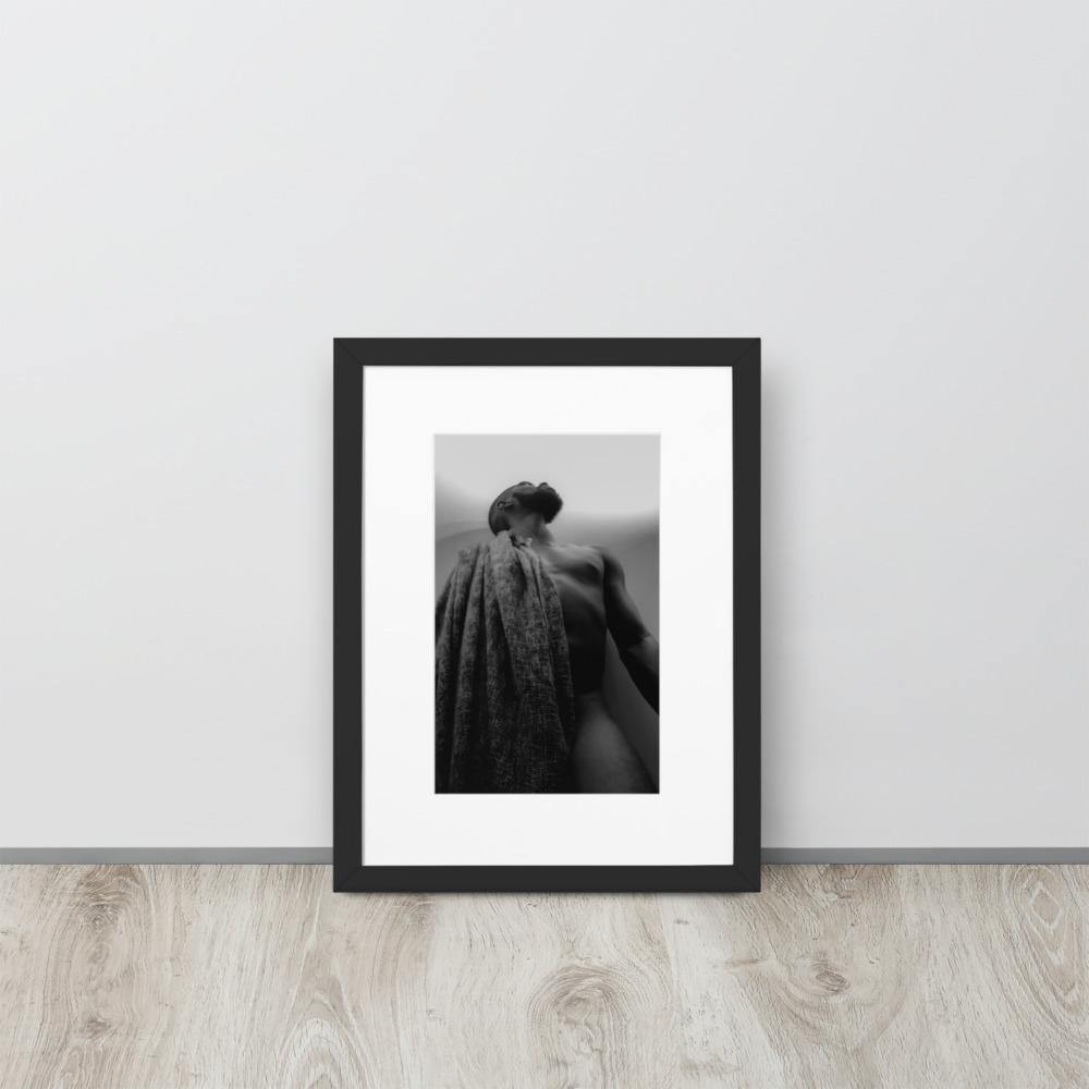 Ascend Matte Paper Framed Poster With Mat - Innovign Art