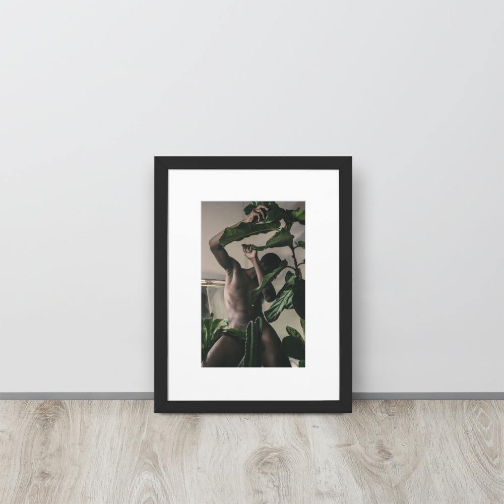 The Fiddler Matte Paper Framed Poster With Mat - Innovign Art