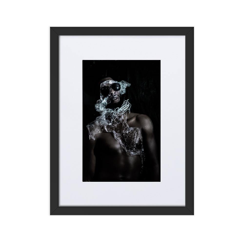Derelict Matte Paper Framed Poster With Mat - Innovign Art