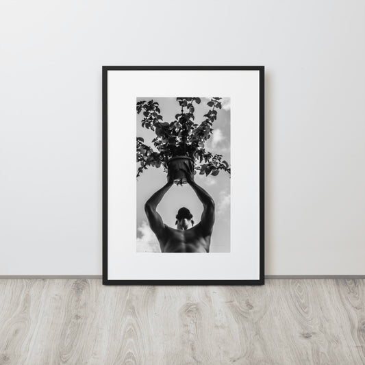 The Offering Matte Paper Framed Poster With Mat