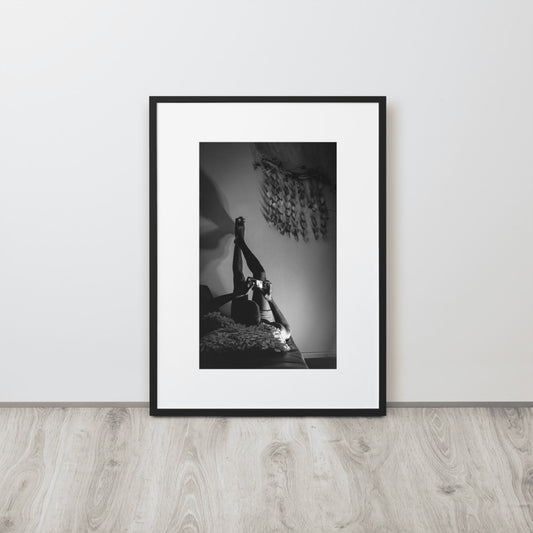 The Social Man Matte Paper Framed Poster With Mat