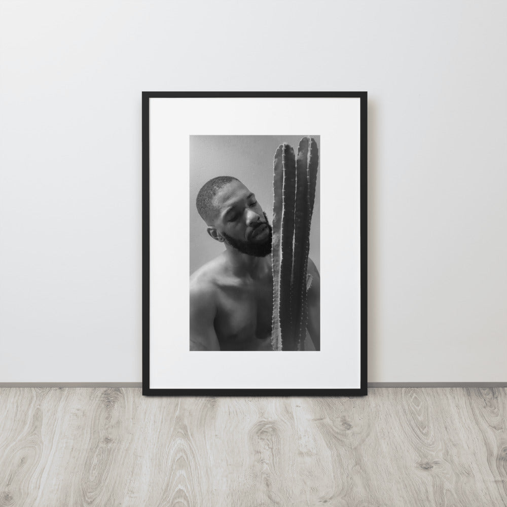 The Plant Guy Matte Paper Framed Poster With Mat