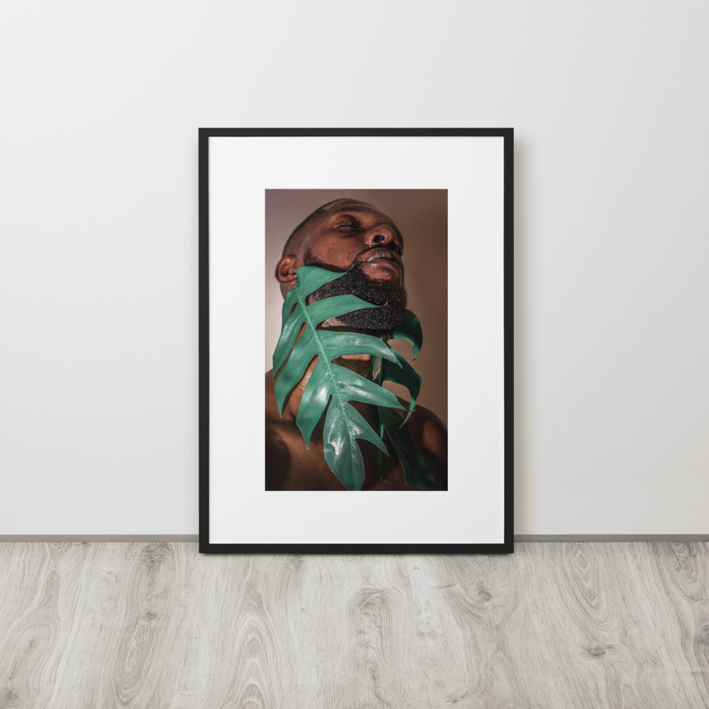 Fenestrations Matte Paper Framed Poster With Mat