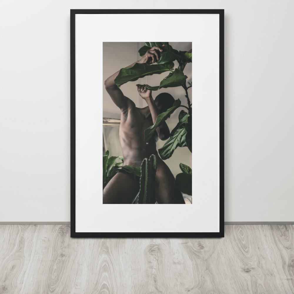 The Fiddler Matte Paper Framed Poster With Mat - Innovign Art
