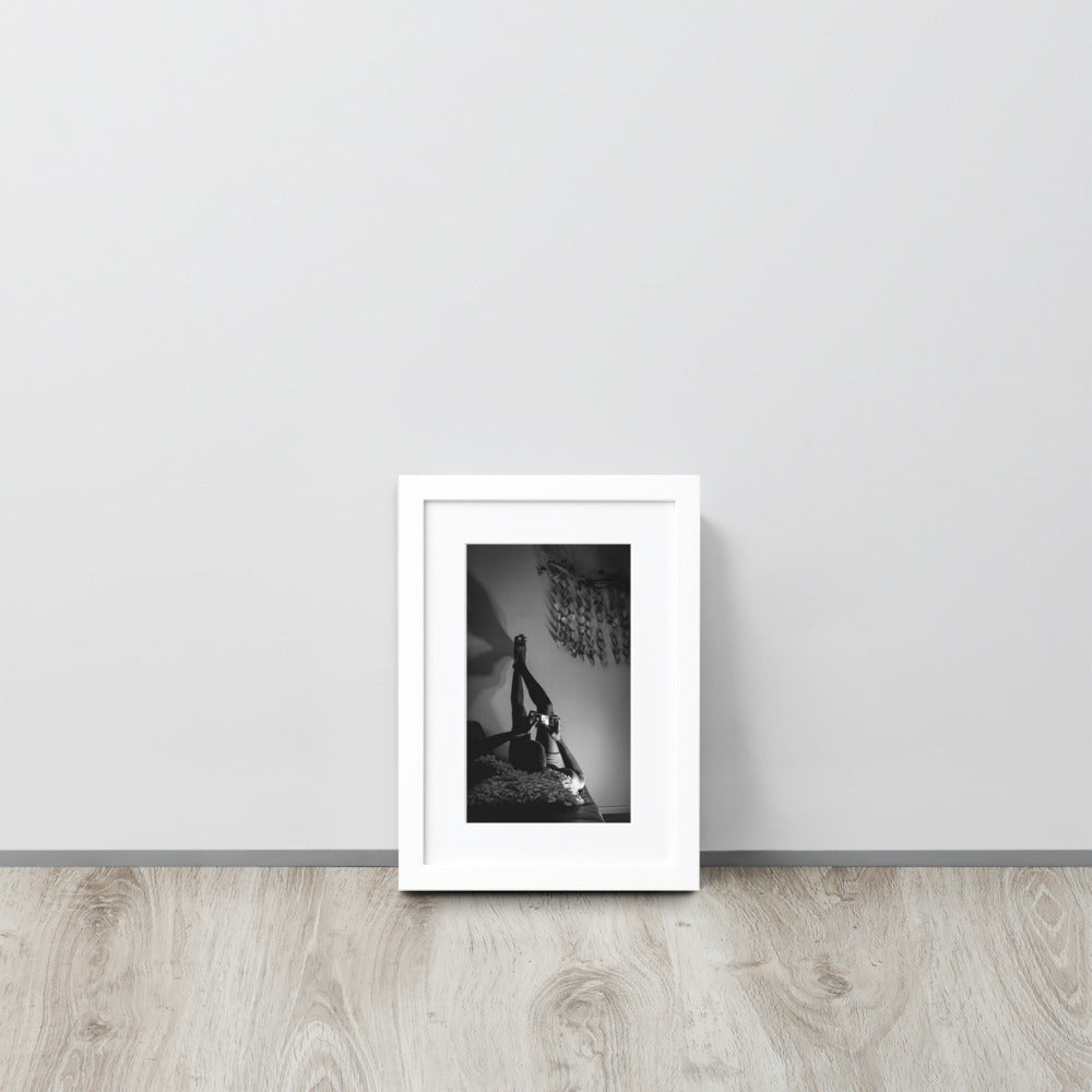 The Social Man Matte Paper Framed Poster With Mat
