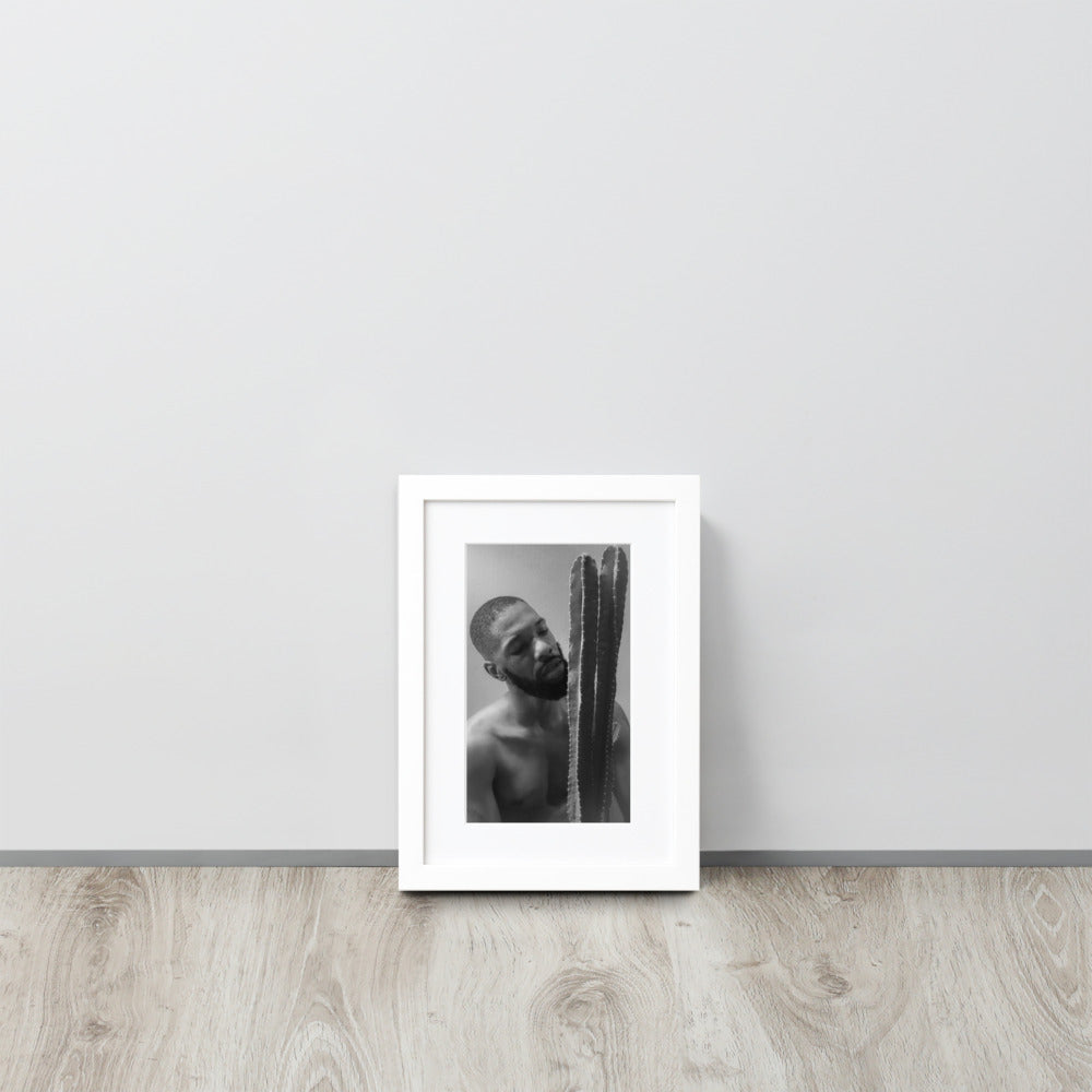 The Plant Guy Matte Paper Framed Poster With Mat
