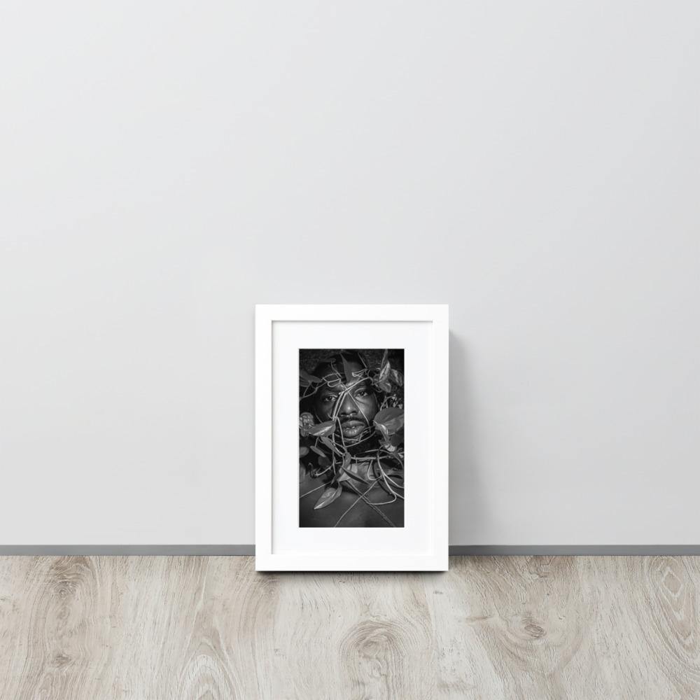 Consumed Matte Paper Framed Poster With Mat - Innovign Art