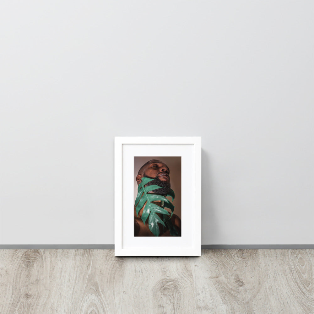 Fenestrations Matte Paper Framed Poster With Mat