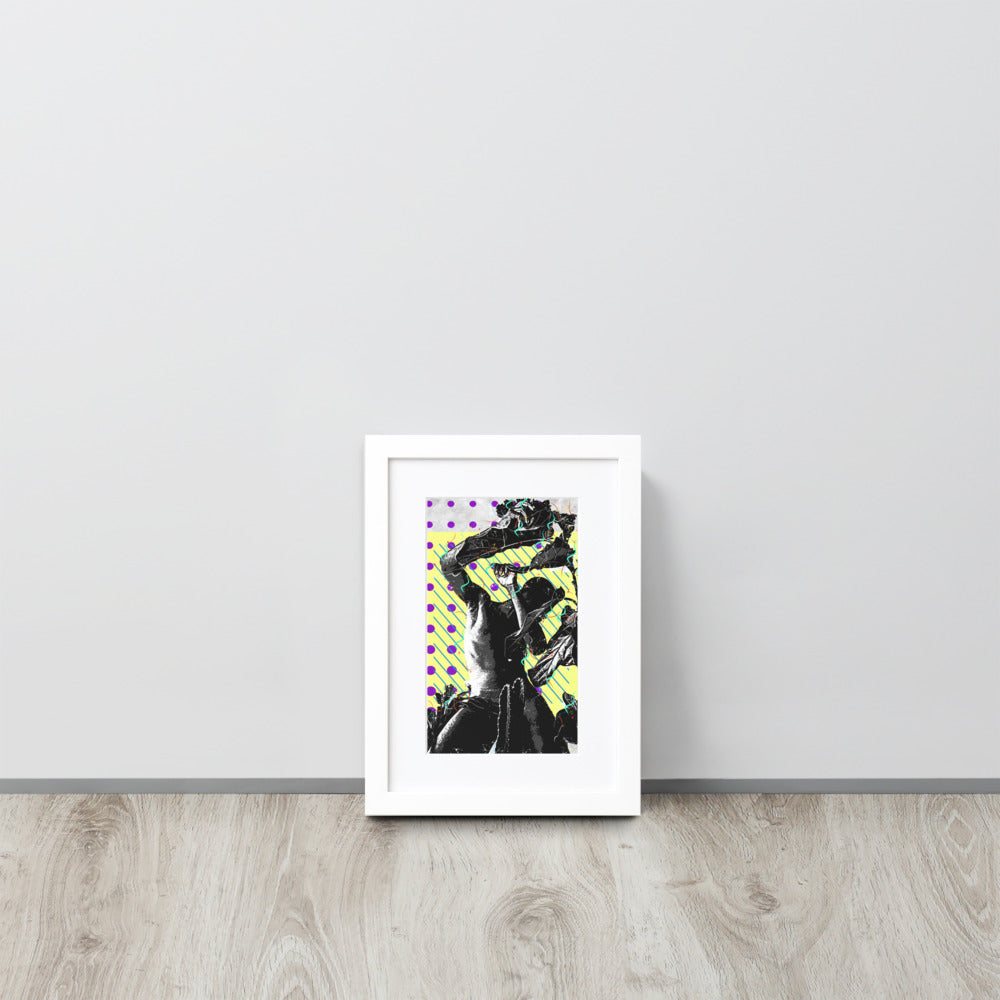 The Fiddler Matte Paper Framed Pop Poster With Mat