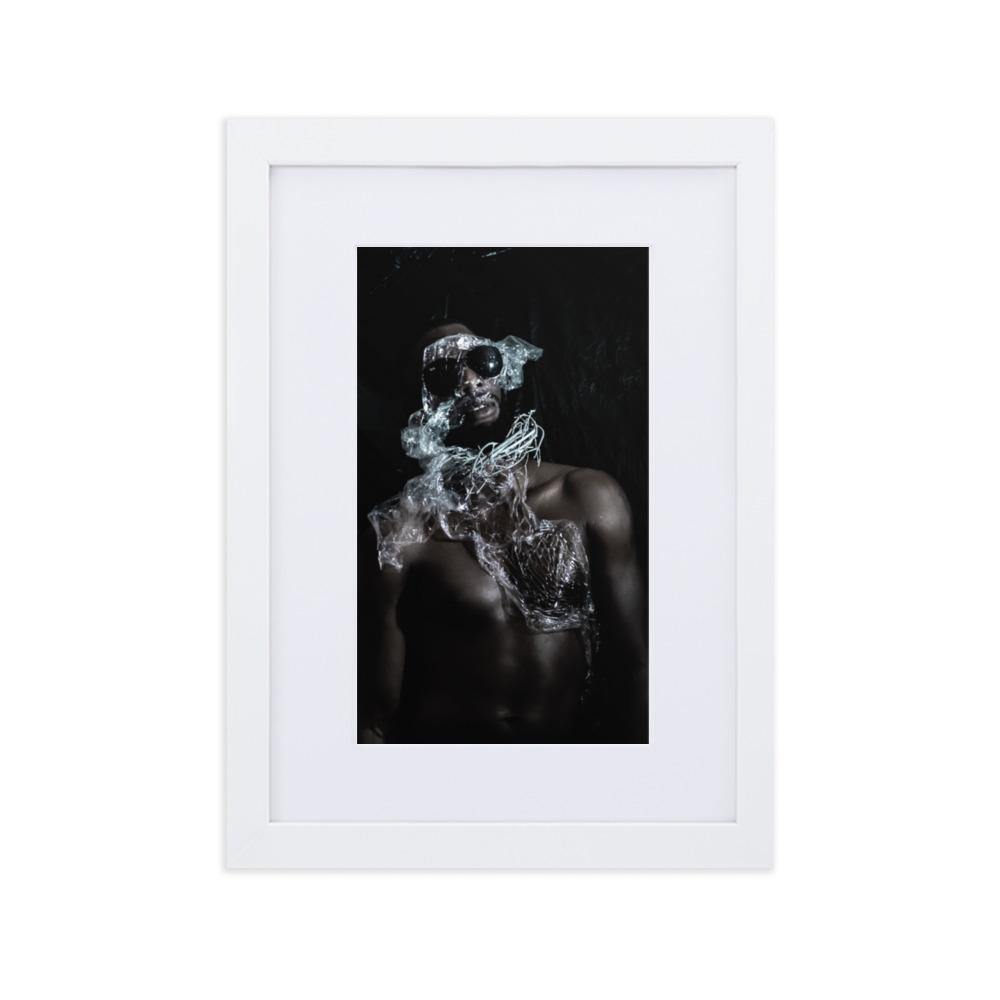 Derelict Matte Paper Framed Poster With Mat - Innovign Art