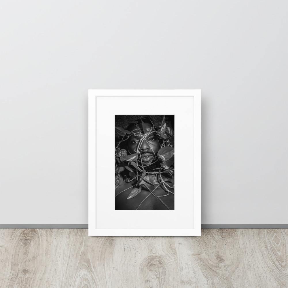 Consumed Matte Paper Framed Poster With Mat - Innovign Art