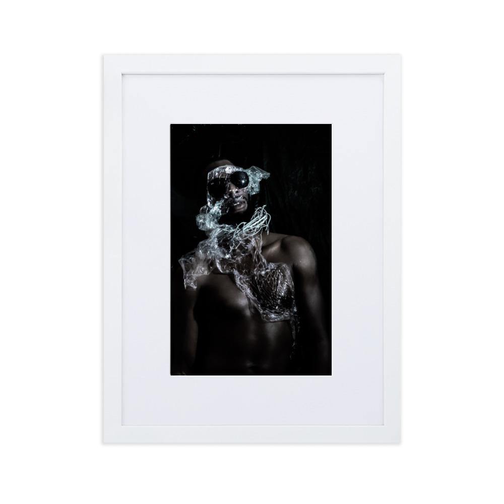 Derelict Matte Paper Framed Poster With Mat - Innovign Art