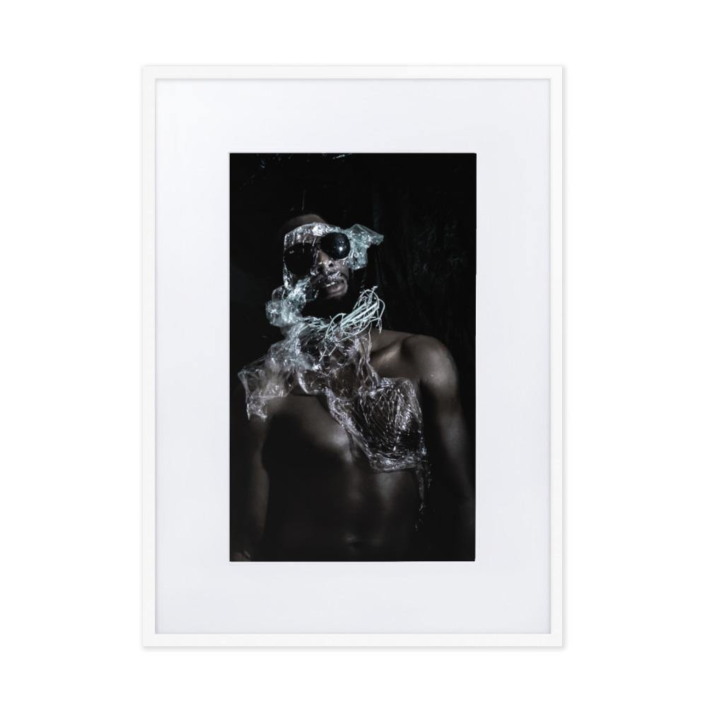 Derelict Matte Paper Framed Poster With Mat - Innovign Art